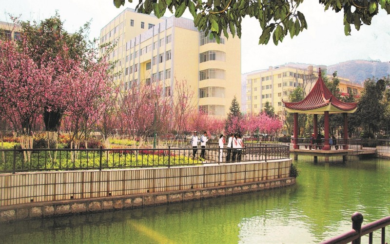 云南医药健康职业学院校园风光