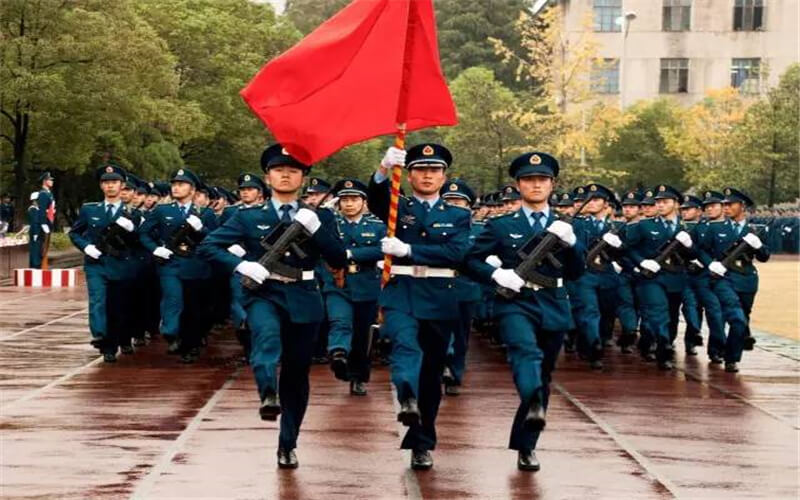 空军预警学院校园环境