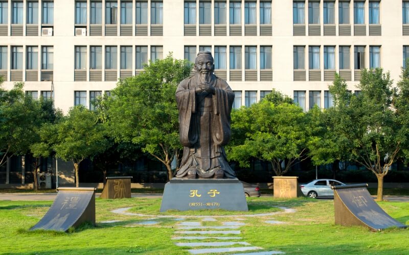 中国矿业大学-孔子像