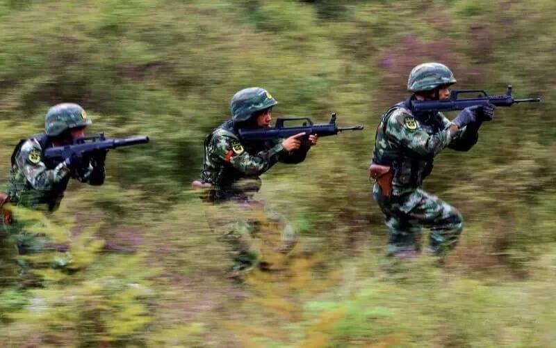 中国人民武装警察部队特种警察学院校园风景