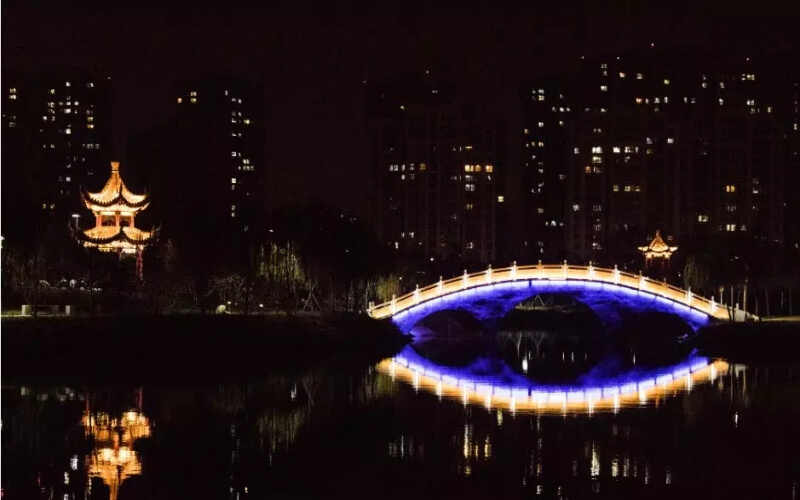 江苏海洋大学-夜景