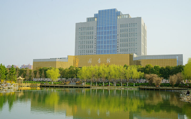 南阳理工学院-图书馆外景