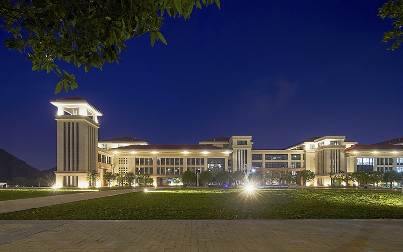 贵州电子科技职业学院-夜景