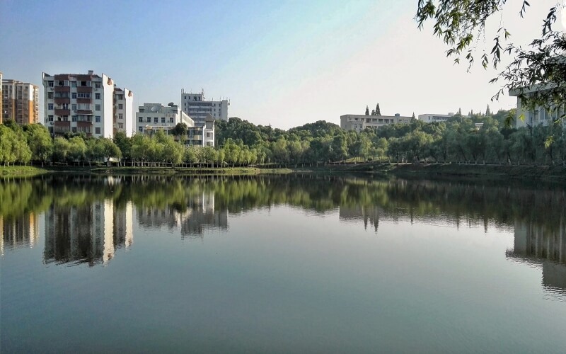 芜湖职业技术学院-湖面