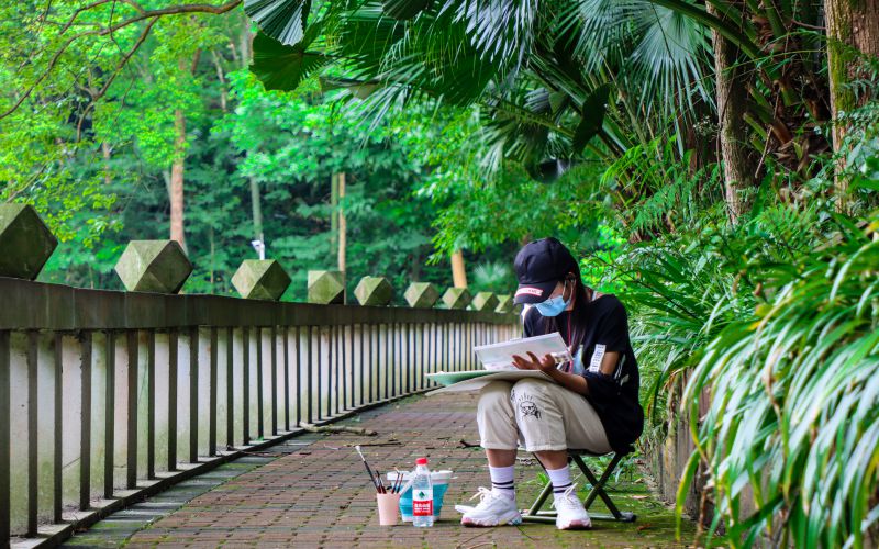 重庆城市科技学院校园风景