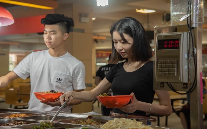 中南林业科技大学涉外学院-学生食堂